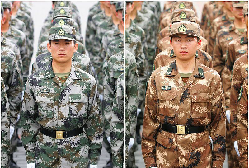 新式迷彩服軍裝圖片2022，時(shí)尚與功能的完美結(jié)合，2022年新款迷彩服軍裝，時(shí)尚與功能的融合典范圖片展示