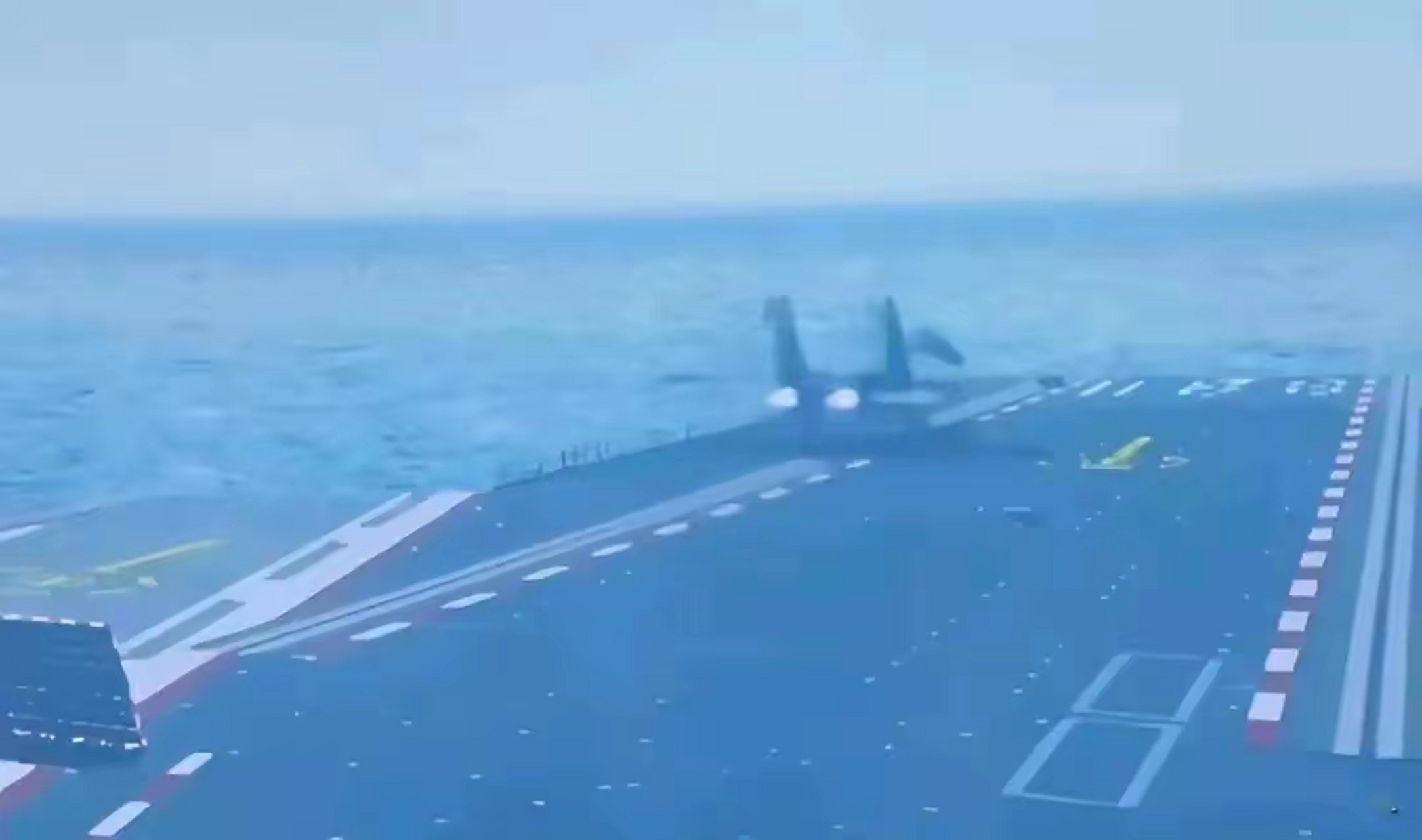 福建艦首次彈射殲-15，揭示中國海軍邁向新時代的里程碑事件，福建艦首次彈射殲-15，中國海軍新時代的里程碑事件