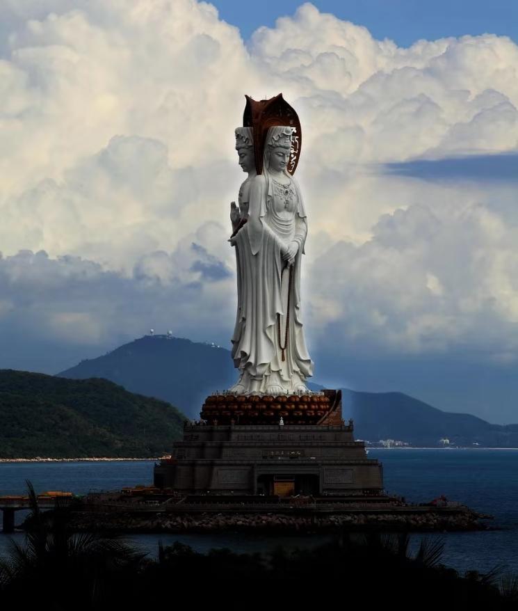南海觀音，神秘與莊嚴(yán)的海洋圣地，南海觀音，神秘莊嚴(yán)的海洋圣地
