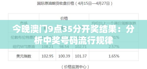今晚澳門9點35分特號，探索未知的幸運之旅，澳門未知幸運之旅，今晚9點35分特號揭曉！